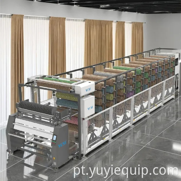 Máquina de armazenamento de rolo de tecido pequeno de alta eficiência com busca automática